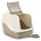 LEO OPEN HOODED CAT LITTER