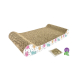 ECOLINE RASCADOR CARTON JOYFUL CAT CON CATNIP 45x23x7cm