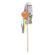 HAPPY PANDERETA EN VARA 40cm U.M.V 3uds