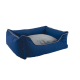Couch d’extérieur amovible bleu marine 80x70x25 cm