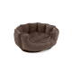 CUNA LUXE CHOCOLAT 53x50x21cm
