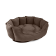 CUNA LUXE CHOCOLATE 63x60x23cm