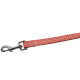 CORREA MAC LEATHER CROSS ROJO 15mm x 120cm