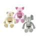 SWEET ANIMALS 37cm U.M.V. 3UDS.